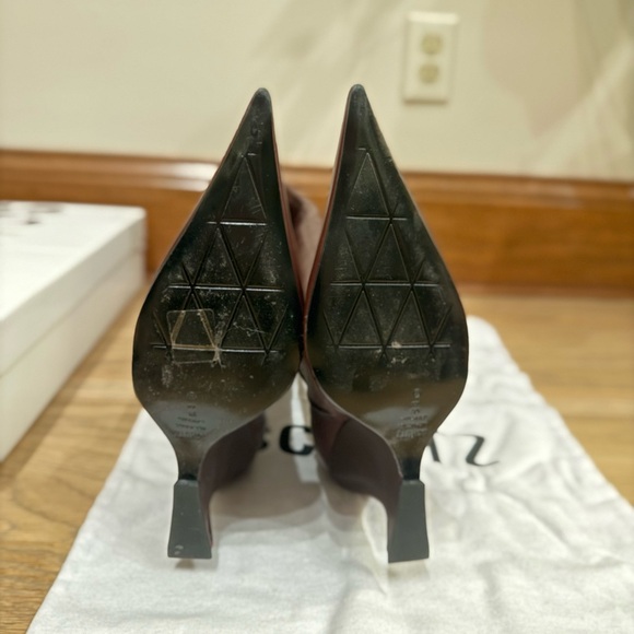 Sienna Over The Knee Cherry Wine Schutz Boots - Picture 5 of 13